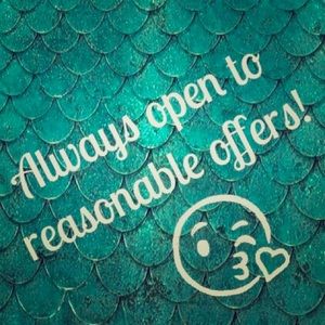 I accept reasonable offers!